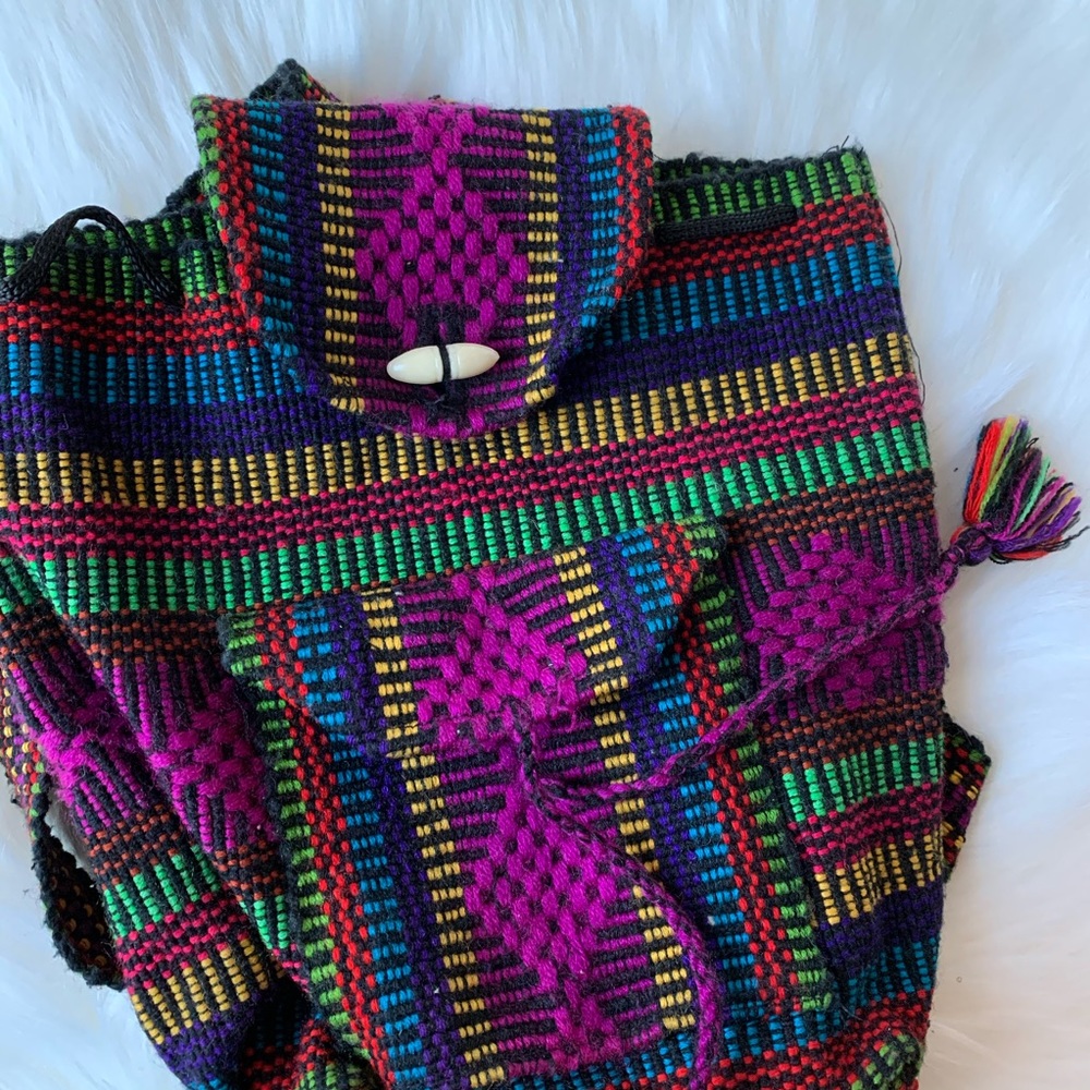 Colorful Handmade Backpack - Picture 5 of 8
